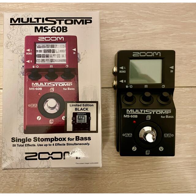 Zoom(ズーム)のZOOM MULTI STOMP MS-60B for Bass エフェクター 楽器のベース(ベースエフェクター)の商品写真