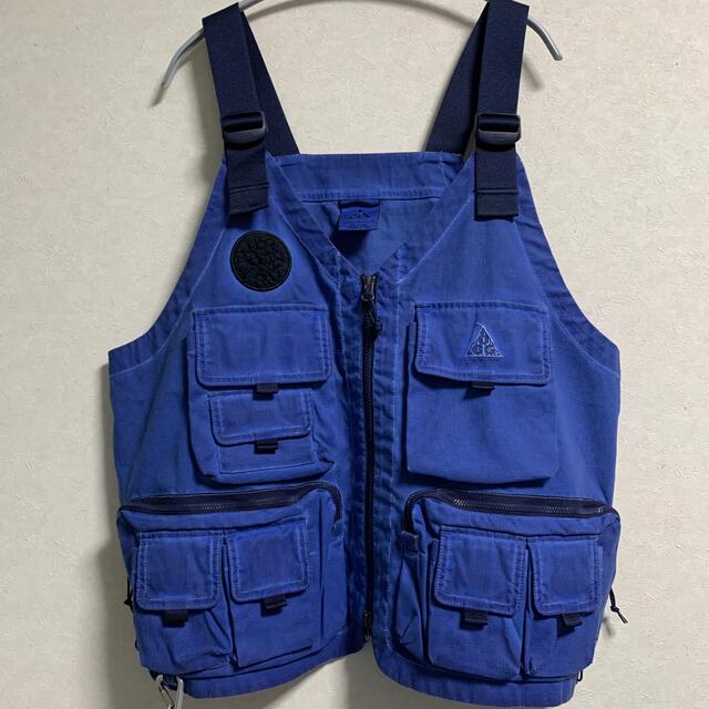 NIKE Acg Watchman Peak Vest Blue Void