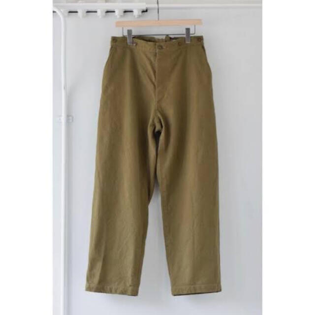 comoli 21ss コットンシルクオーバーパンツ 今ならほぼ即納! www