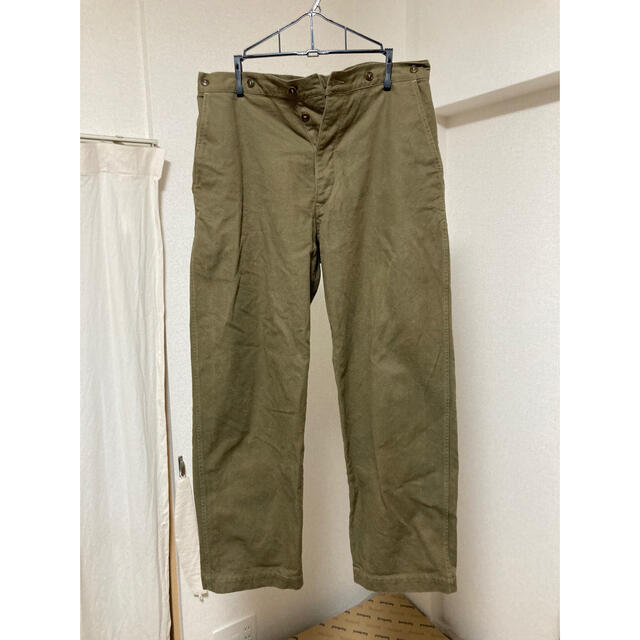 100%安心保証 オーバーパンツ COMOLI 21ss コモリ COMOLI コットン