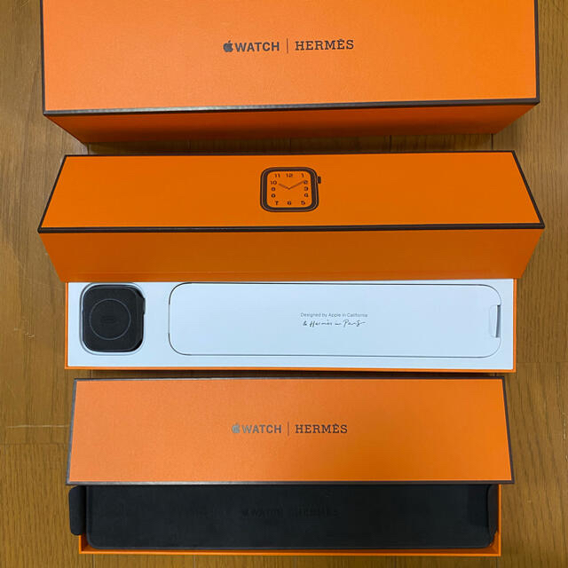 腕時計(デジタル)Apple Watch Hermès SERIES5 44mm