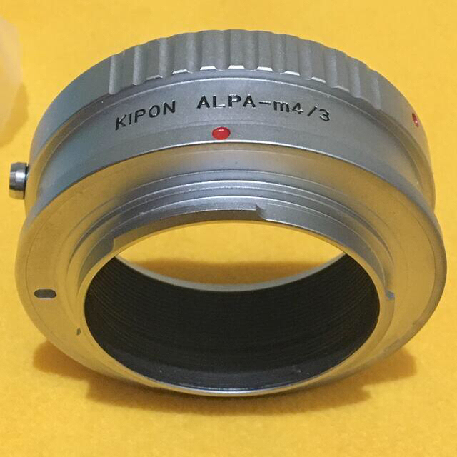 LEICA(ライカ)のKIPON アルパ用アダプター ALPA-M4/3 アルパ-マイクロフォーサーズ スマホ/家電/カメラのカメラ(レンズ(単焦点))の商品写真