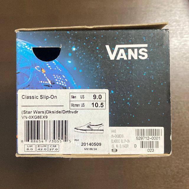 VANS(ヴァンズ)の【新品】Star Wars VANS Classic Slip-On 27cm メンズの靴/シューズ(スニーカー)の商品写真