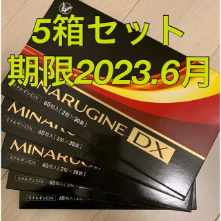 【新品未開封】ミナルギンDX 5個セット 大正製薬ミナルギンDX