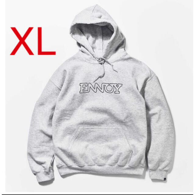 ENNOY Hoodie パーカー NAVY ネイビー エンノイ 同色刺繍 smcint.com