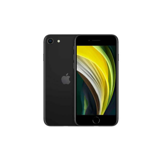 スマートフォン本体【美品】値下げしました！iphone se第2世代 128gb black