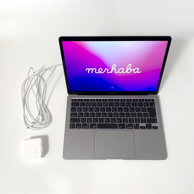 Apple(アップル)のMacBook Air M1 16GB 512GB CTO 美品 スマホ/家電/カメラのPC/タブレット(ノートPC)の商品写真