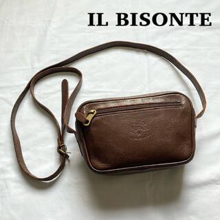IL BISONTE - 【高級感】激レア イルビゾンテ ショルダーバッグ レザー 
