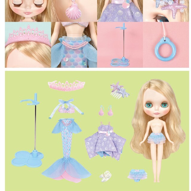 ◇◇TOPSHOP限定!ネオブライス◇マーメイドタシャ♪人魚姫【未開封