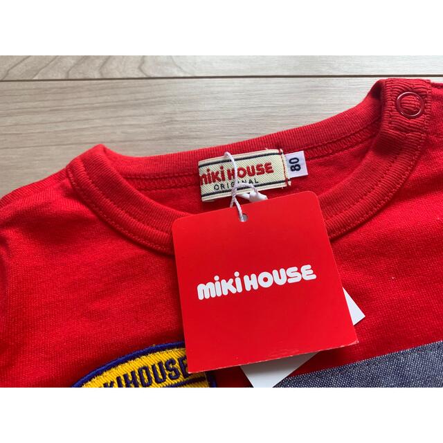 mikihouse(ミキハウス)の【ベビー】トップス タグ付き 80㎝  miki house キッズ/ベビー/マタニティのベビー服(~85cm)(シャツ/カットソー)の商品写真