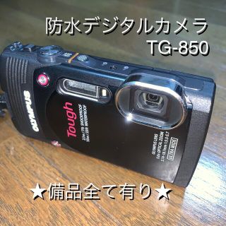 オリンパス(OLYMPUS)のOLYMPUS オリンパス TG TG-850 BLACK 防水カメラ(コンパクトデジタルカメラ)