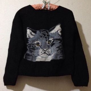 used ニット 猫(ニット/セーター)