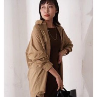 ラウンジドレス(Loungedress)のラウンジドレス オーバーサイズ ワッシャー ポケット シャツ(シャツ/ブラウス(長袖/七分))