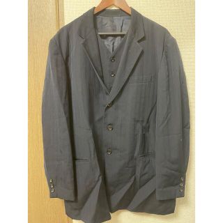 Yohji Yamamoto(ストライプ ・ テーラードジャケット)のフリマ Yohji Yamamoto(ストライプ ・ テーラードジャケット)のフリマ