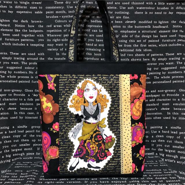ロラライハリス♡ハンドメイド トートバッグとポーチのセット- ロラライハリス♡ハンドメイド トートバッグとポーチのセット-