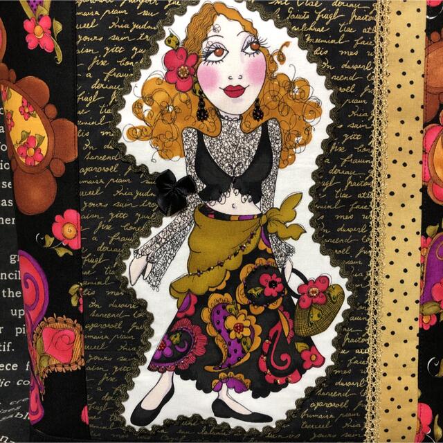 ロラライハリス♡ ハンドメイド 大きなトートバック ロラライハリス♡ ハンドメイド 大きなトートバック