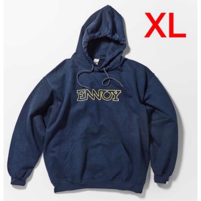 ennoy Hoodie Navy / Yellow  エンノイ XLサイズ