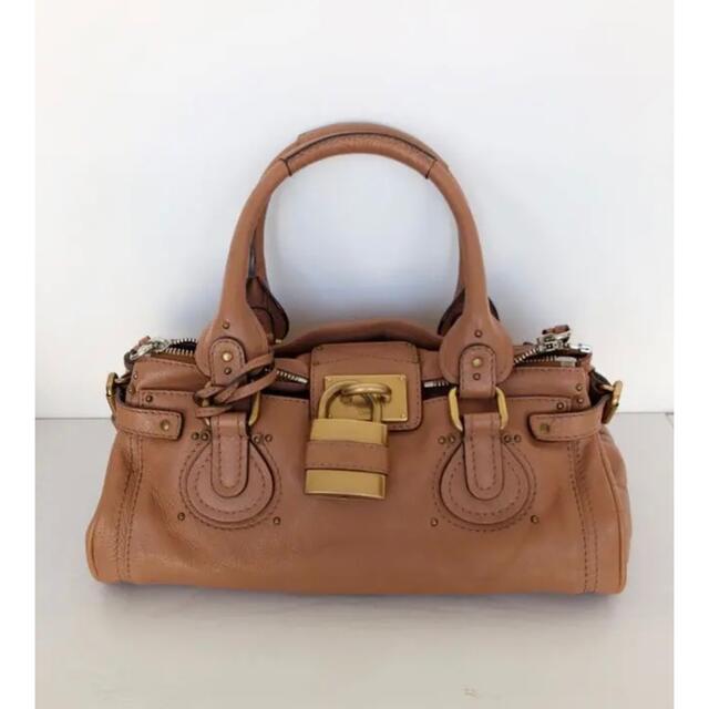 Chloe(クロエ)のChloe（クロエ）パディントンバッグ tan レディースのバッグ(ハンドバッグ)の商品写真