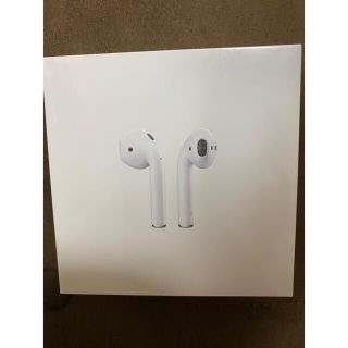 アップル(Apple)の新品未開封 Apple AirPods 第2世代 ワイヤレスイヤホン(ヘッドフォン/イヤフォン)