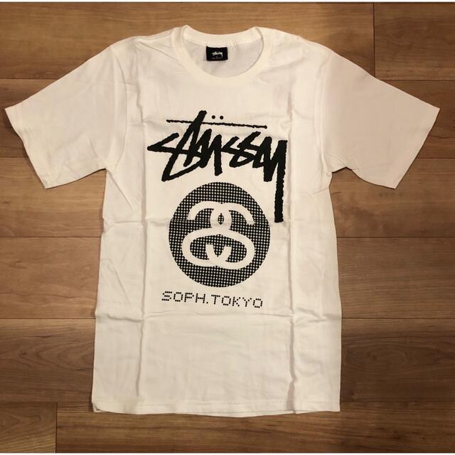 STUSSY(ステューシー)のレア STUSSY ステューシー × SOPH ソフ　10周年コラボTシャツ メンズのトップス(Tシャツ/カットソー(半袖/袖なし))の商品写真