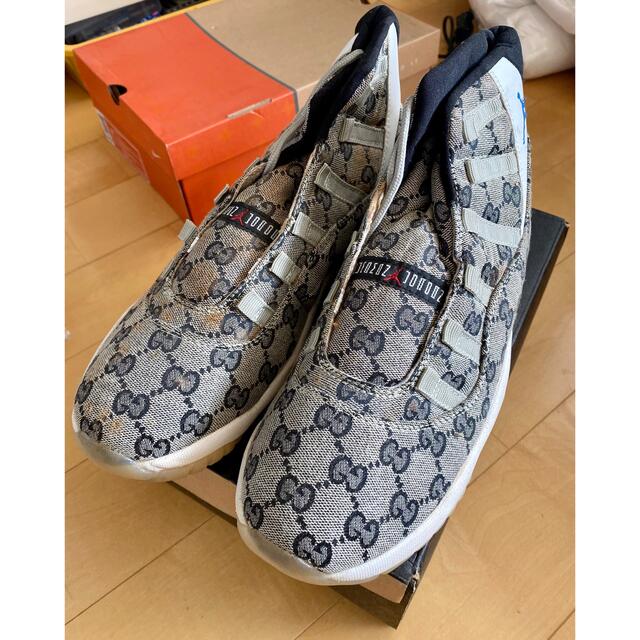 靴/シューズGG pattern x Air Jordan 27.5