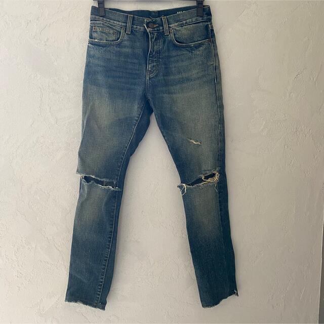 サンローランパリ(SAINT LAURENT PARIS)ダメージデニム 27 売れ筋
