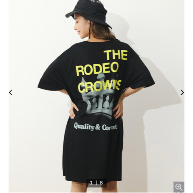 RODEO CROWNS WIDE BOWL(ロデオクラウンズワイドボウル)のロデオクラウンズ ワンピース レディースのワンピース(ミニワンピース)の商品写真