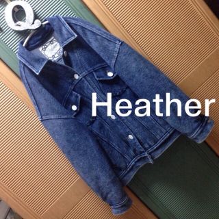 ヘザー(heather)の209☆Heather ゆるGジャン(Gジャン/デニムジャケット)