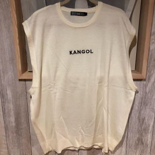 カンゴール(KANGOL)の美品　速達可　値下げしました　KANGOL カンゴール　ニットベスト　ニット(ニット/セーター)