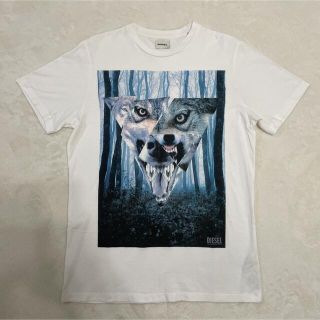 ディーゼル(DIESEL)のディーゼル半袖ロゴTシャツ(Tシャツ/カットソー(半袖/袖なし))