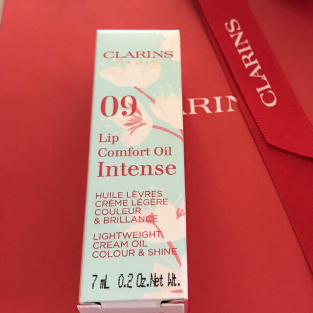 CLARINS(クラランス)のクラランス コンフォート リップオイル インテンス 09 ウォームローズ コスメ/美容のベースメイク/化粧品(口紅)の商品写真