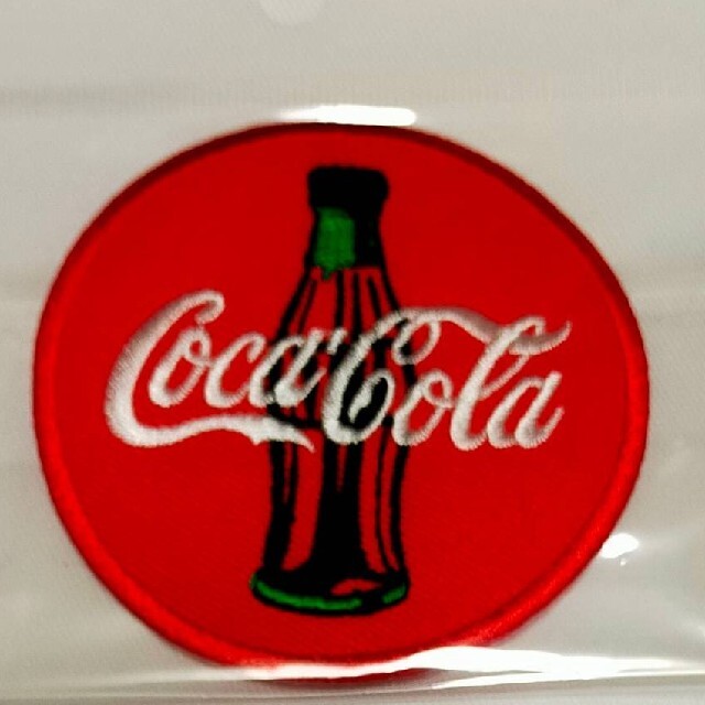 コカ・コーラ(コカコーラ)のコカコーラ ワッペン ハンドメイドのファッション小物(その他)の商品写真