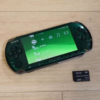 プレイステーションポータブル(PlayStation Portable)のSONY PlayStation Portabl PSP-3000 動作品(携帯用ゲーム機本体)