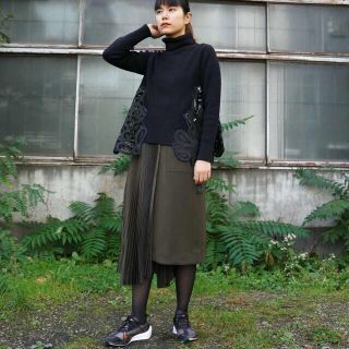 sacai タートルネックセーター