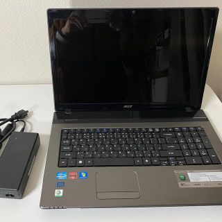 エイサー(Acer)のcore-i7搭載高性能大画面ノートPC windows11 SSD爆速起動(ノートPC)