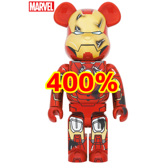 メディコムトイ(MEDICOM TOY)のBE@RBRICK IRON MAN MARK VII DAMAGE 400％(アメコミ)