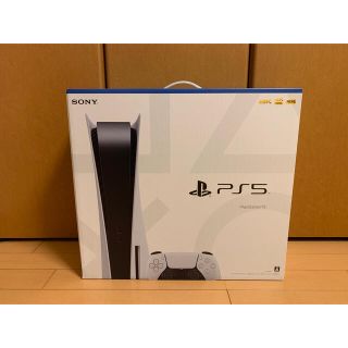 プレイステーション(PlayStation)のps5 本体　新品未開封(家庭用ゲーム機本体)