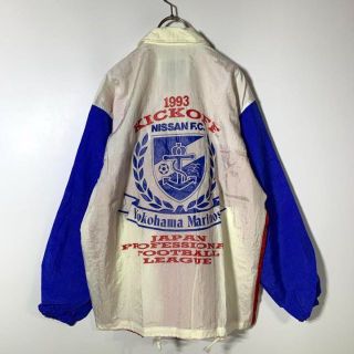 日本直販 【激レア】1993年 開幕 横浜マリノス コーチジャケット 白 M ...