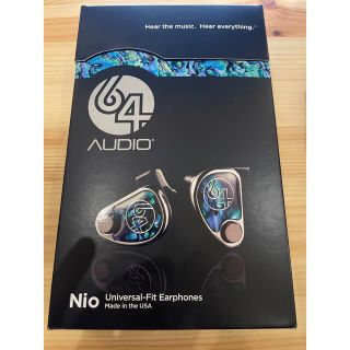 ロウータ様 64audio nio 美品 純正ケーブル欠品(ヘッドフォン/イヤフォン)