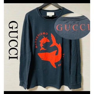 グッチ(Gucci)のGUCCI シャーク　カットソー　ロンT Tシャツ！な(Tシャツ/カットソー(七分/長袖))