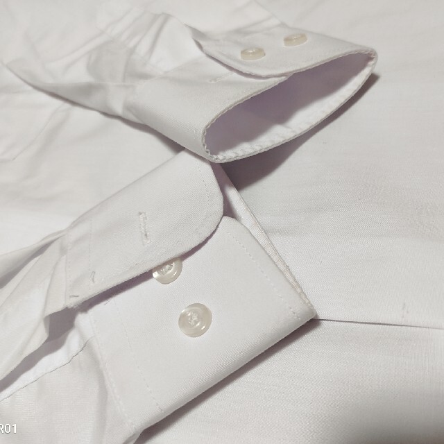AEON(イオン)のワイシャツ　白 キッズ/ベビー/マタニティのキッズ服男の子用(90cm~)(ブラウス)の商品写真