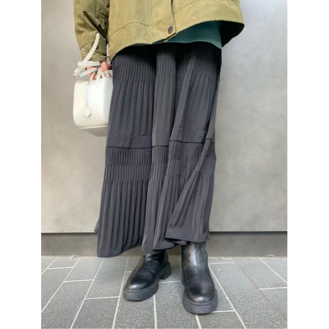 新作 完売品 JOURNAL STANDARD ミニプリーツティアードスカート