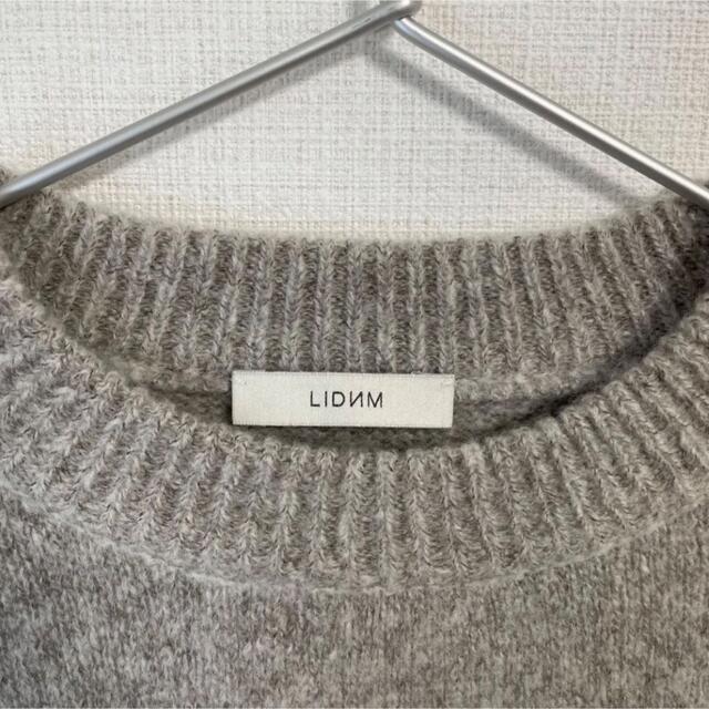 あかむ様　LIDNM WOOL CASHMERE KNIT STONEWHITE