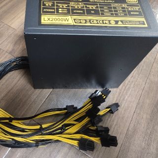 マイニング電源 2000W ユニット　100vと200v