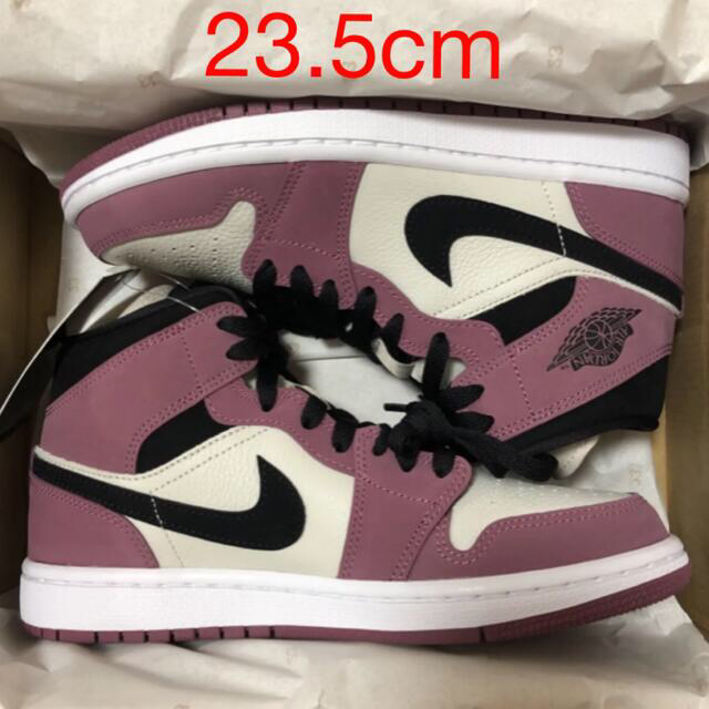 Nike Air Jordan 1 Mid Berry Pink 23.5cm