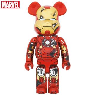 メディコムトイ(MEDICOM TOY)のBE@RBRICK IRON MAN MARK VII DAMAGE 400%(アメコミ)