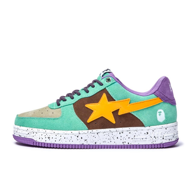 A BATHING APE(アベイシングエイプ)のbape sta bapesta "Brown/Yellow" 27,5cm メンズの靴/シューズ(スニーカー)の商品写真