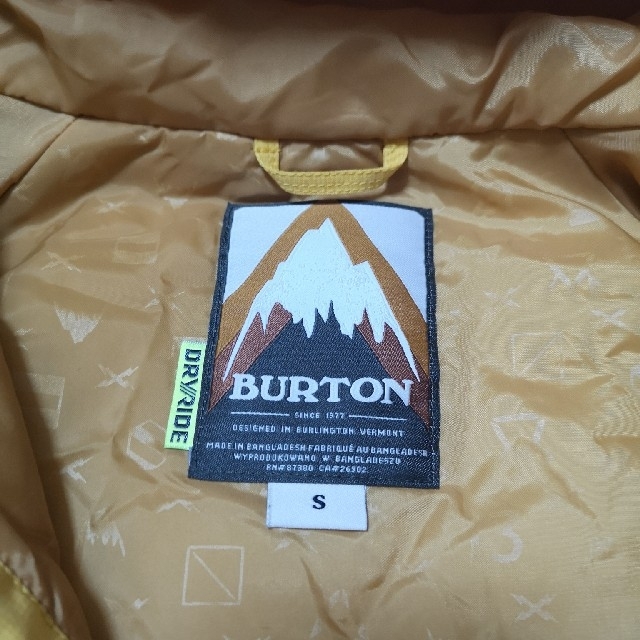 BURTON(バートン)のバートン burton メンズスノボードウェア Sサイズ スポーツ/アウトドアのスノーボード(ウエア/装備)の商品写真