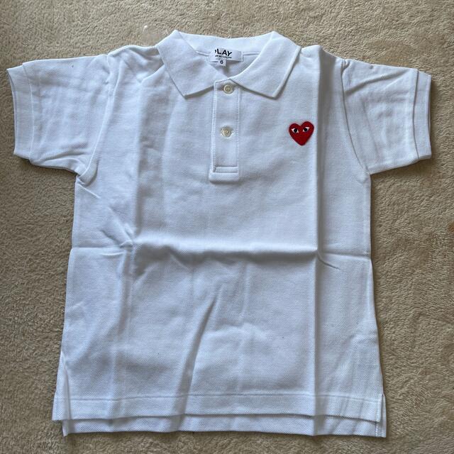 COMME des GARCONS(コムデギャルソン)のCOMME des GARÇONS 子供用ポロシャツ サイズ6 キッズ/ベビー/マタニティのキッズ服男の子用(90cm~)(Tシャツ/カットソー)の商品写真