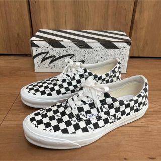 ヴァンズ(VANS)のVANS VAULT OG ERA LX Chkrbrd Logo 28.5cm(スニーカー)